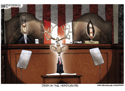 Obama in Headlights