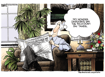 The Rich Don't Pay Taxes