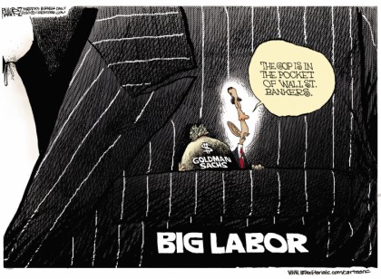 Obama in the Pocket of Big Labor