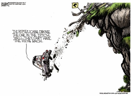 Driving Off a Cliff