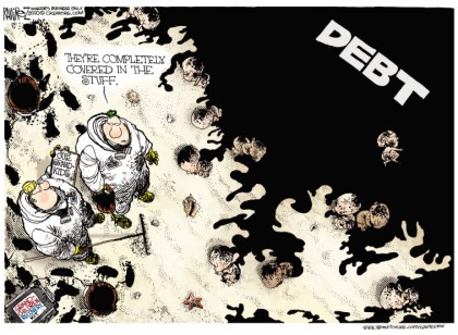 Future Generations Completely Covered In Debt