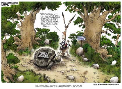 The Tortoise and the Harebrained Scheme