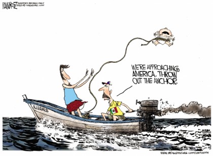 Illegals Throw Out The Anchor