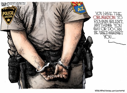 AZ Police Obligation To Remain Silent