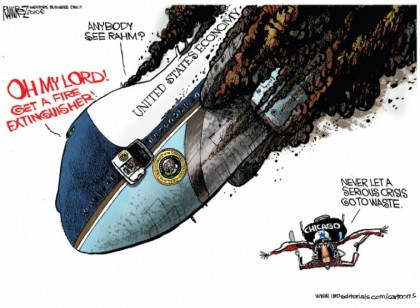 Not to Let a Crisis Go to Waste, Rahm Jumps