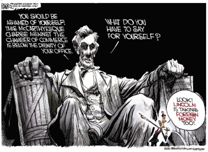 Lincoln Is Taking Foreign Money Too