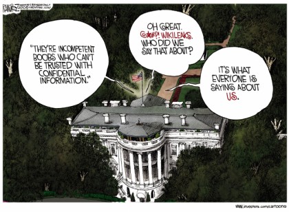 The White House and WikiLeaks