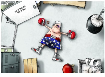 Newt Out for the Count