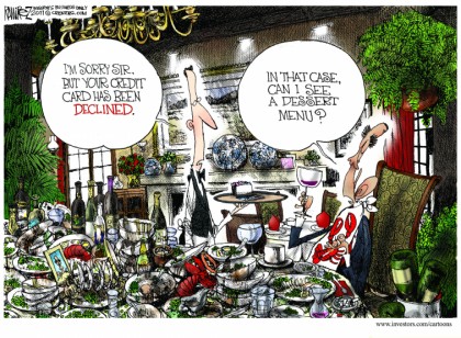 TheGovernment Credit Card Has Been Declined...