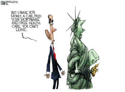But I Gave You Money, A Car and Free Health Care...