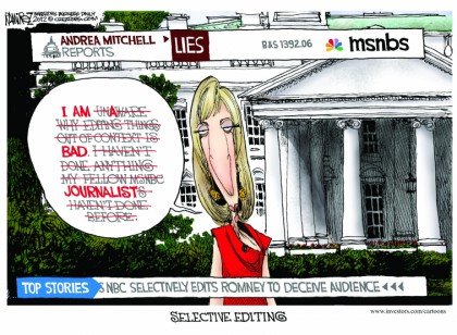 MSNBC Selective Editing
