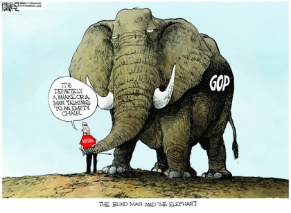 The Blind Man And The Elephant