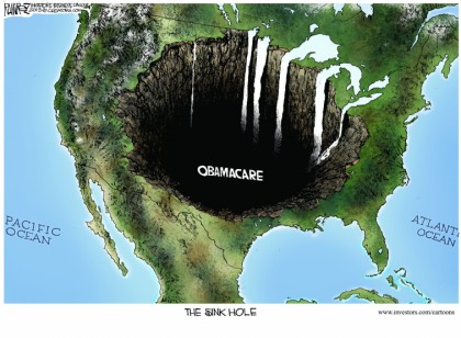 ObamaCare Sink Hole