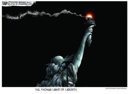 The Fading Light Of Liberty
