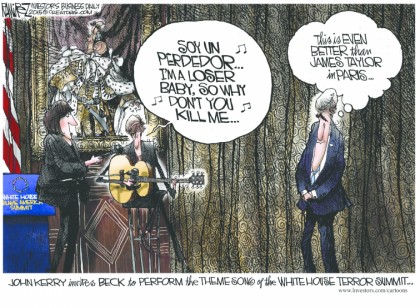 Theme Song At White House Terror Summit