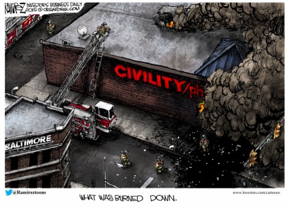 What Was Burned Down
