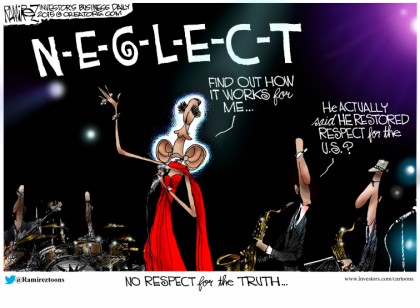 No Respect For The Truth