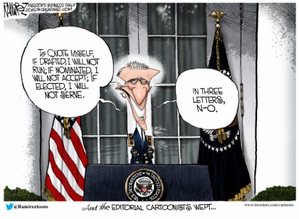 The Cartoonists Wept