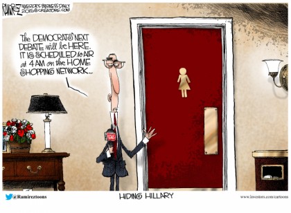Hiding Hillary