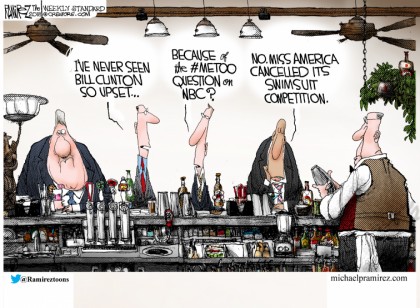 Bill Clinton Upset