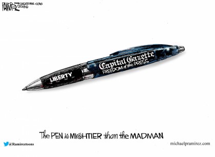 Pen Mightier Than the Madman