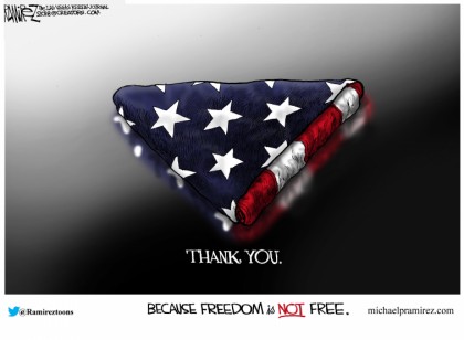 Because Freedom Is Not Free