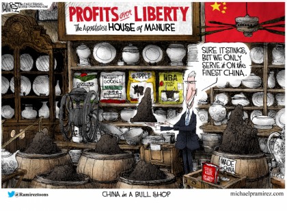 China In A Bull Shop