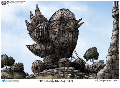 Twitter At The Gates Of Troy