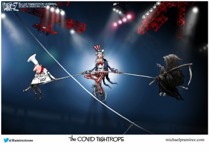 The COVID Tightrope