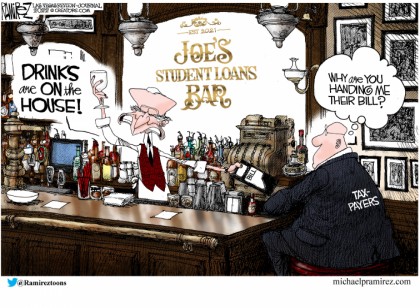Biden Student Loans Bar
