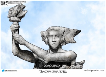 The Woman China Fears