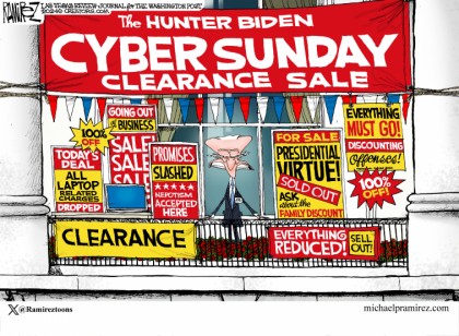 Hunter Biden Cyber Sunday Clearance Sale